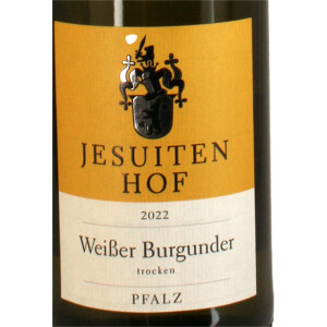Weingut Jesuitenhof Dirmsteiner Herrgottsacker Weißer Burgunder DQ trocken 2022 0,75 Ltr.