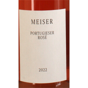 Weingut Meiser Portugieser Rose QbA lieblich 2022 0,75 Ltr.