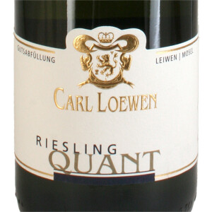 Weingut Carl Loewen Quant Riesling halbtrocken 2022 0,75...