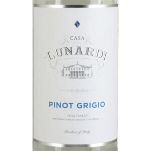Casa Lunardi Pinot Grigio 2022 0,75 Ltr.