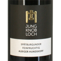 Weingut Jung & Knobloch Albiger Hundskopf Spätburgunder feinfruchtig 2021 0,75 Ltr.