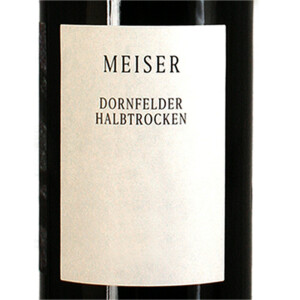 Weingut Meiser Dornfelder QbA halbtrocken 2023 0,75 Ltr.