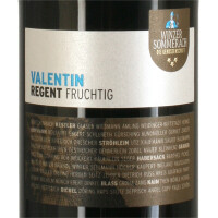 Winzer Sommerach Edition St. Valentin Regent QbA fruchtig 2023 0,75 Ltr.