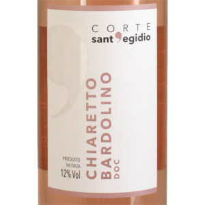 Corte santegidio Chiaretto Bardolino Rose DOC 2023 0,75 Ltr.