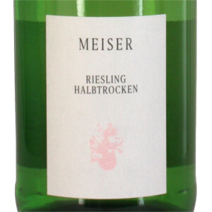 Weingut Meiser Riesling QbA halbtrocken 2023 1,0 Ltr.