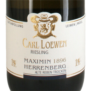 Weingut Carl Loewen Maximin Herrenberg Erste Lage Riesling Alte Reben trocken 2023 0,75 Ltr.