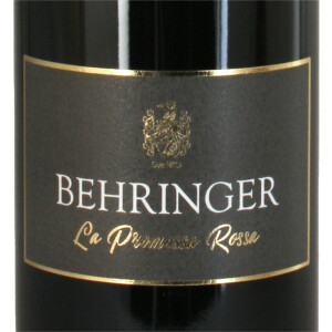 Behringer La Promessa Rossa feinfruchtig 2021 0,75 Ltr.