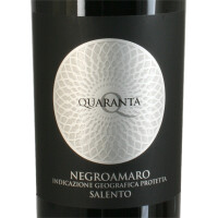 Quaranta Negroamaro 2023 0,75 Ltr.