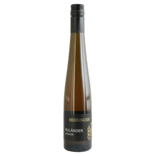 Behringer Ruhländer Auslese edelsüß 2018 0,375 Ltr.