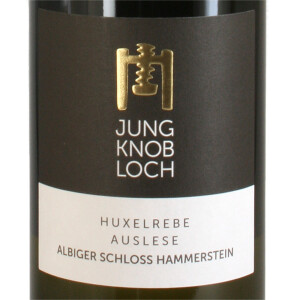 Weingut Jung & Knobloch Albiger Schloss Hammerstein Huxelrebe Auslese edelsüß 2022 0,75 Ltr.