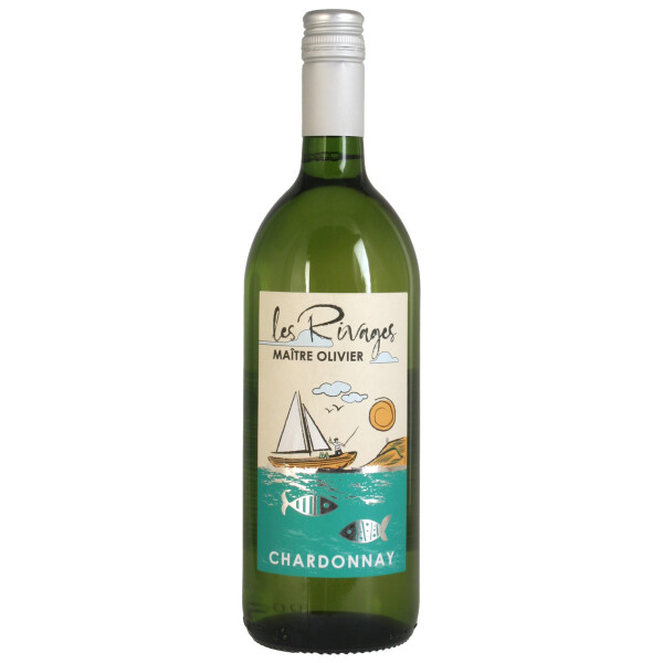 Maître Oliver Chardonnay Les Rivages 2023 1,0 Ltr.