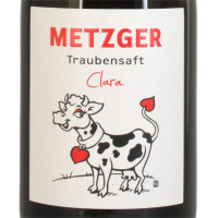 Metzger Clara Traubensaft rot 0,75 Ltr.