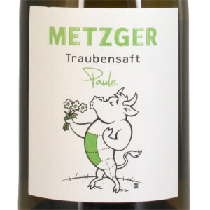 Metzger Paule Traubensaft weiß 0,75 Ltr.