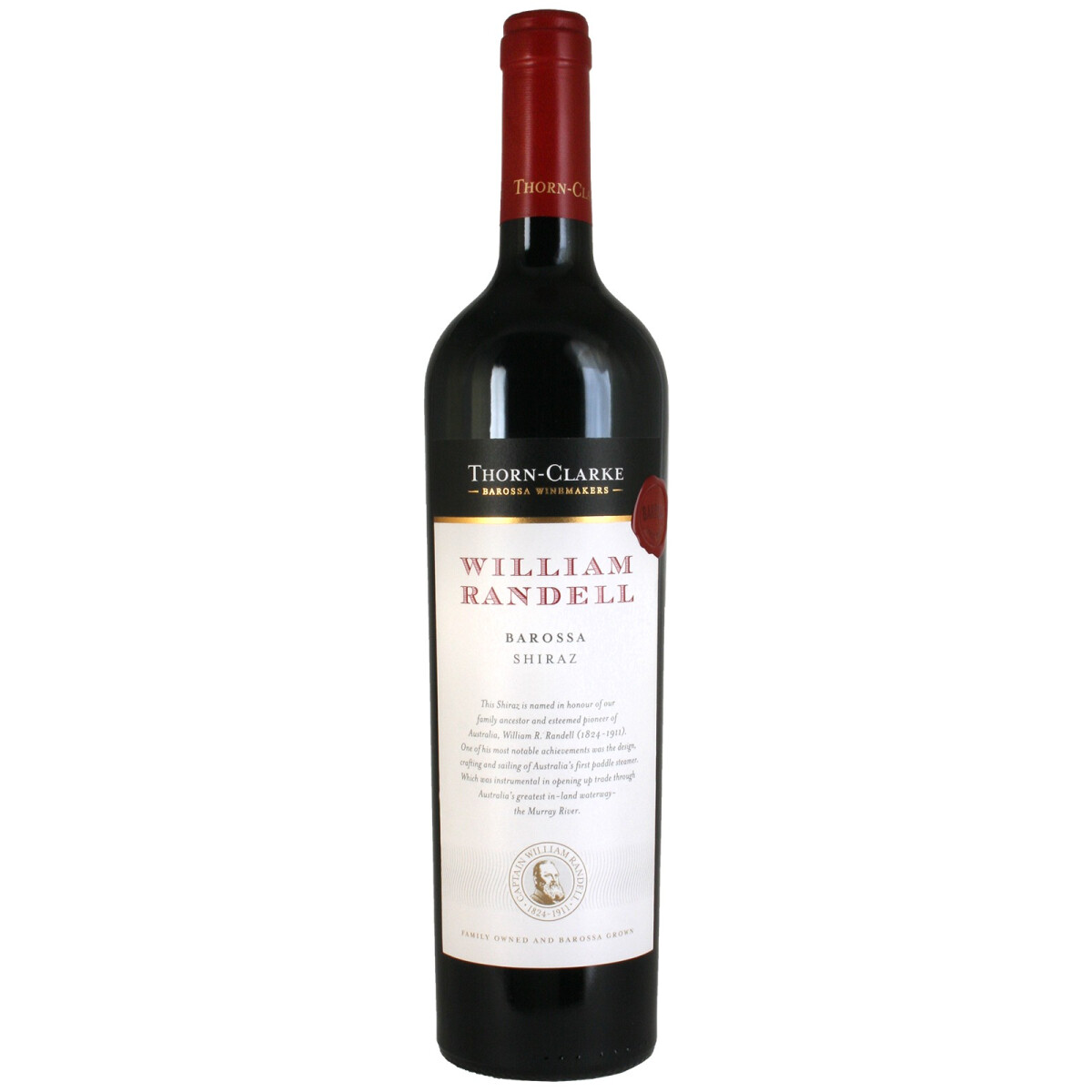 Thorn Clarke William Randell Shiraz 2021 0,75 Ltr.