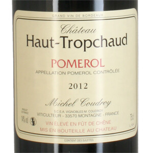 Chateau Haut-Tropchaud Pomerol 2021 0,75 Ltr.