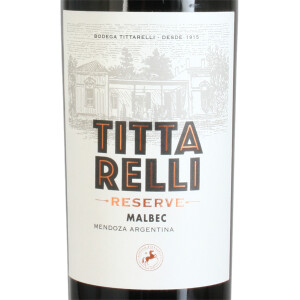 Tittarelli Malbec Reserva 2023 0,75 Ltr.