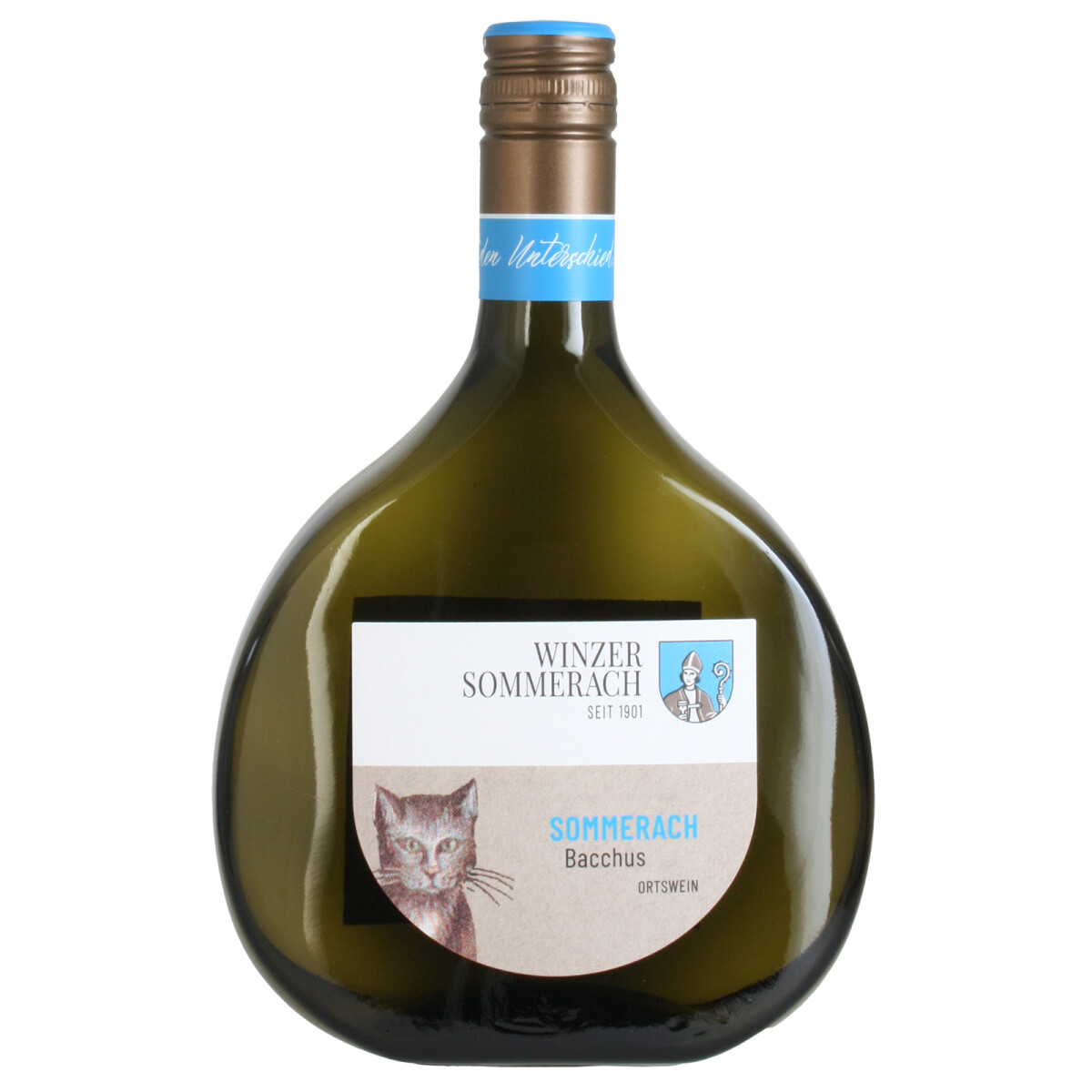 Winzer Sommerach Sommeracher Bacchus feinherb 2025 0,75 Ltr.