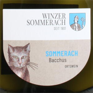 Winzer Sommerach Sommeracher Bacchus feinherb 2025 0,75 Ltr.
