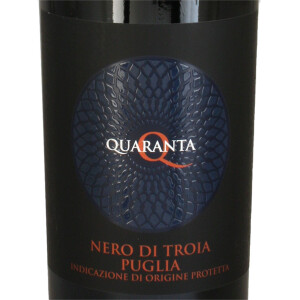 Quaranta Nero di Troia 2024 0,75 Ltr.