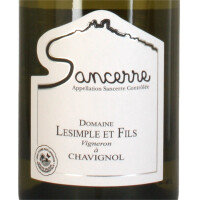 Gilles Lesimple Sancerre Blanc AOC 2025 0,75 Ltr.