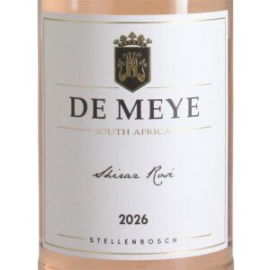 De Meye Shiraz Rosé 2026 0,75 Ltr.