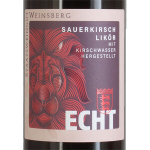 Staatsweingut Weinsberg Sauerkirschlikör 0,5 Ltr.