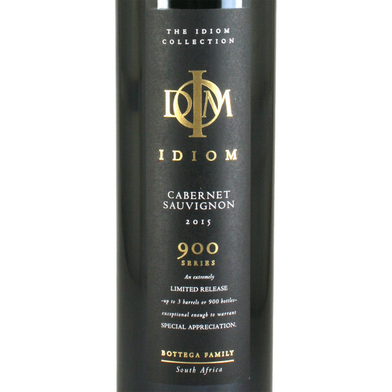 Idiom 900 Series Cabernet Sauvignon 2015 0,75 Ltr.