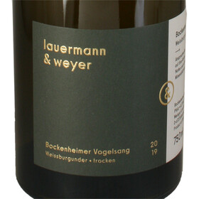 Lauermann & Weyer Weissburgunder Vogelsang QbA trocken 2019 0,75 Ltr.