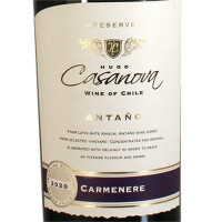 Hugo Casanova Antano Reserve Carmenere 2020 0,75 Ltr.
