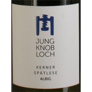 Weingut Jung & Knobloch Albiger Kerner Spätlese...
